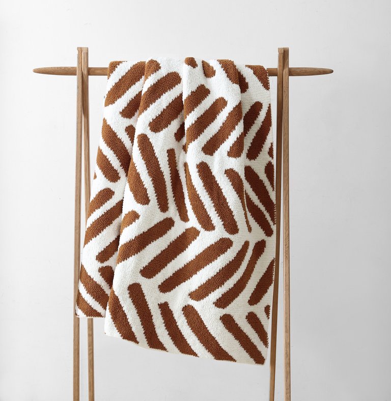 Tulum Throw - Sienna - Off White