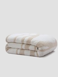 Woodland Comforter - Sahara Tan - Off White