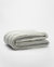 Woodland Throw - Cloud Grey - Off White