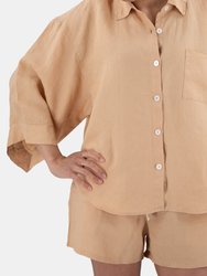 Agnes Linen Top