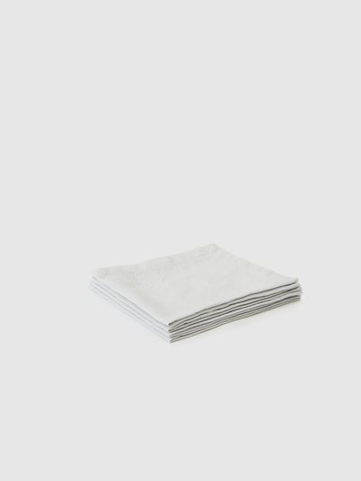 Sunday Morning Berkeley Linen Table Napkins (Set of 4) - Glacier product