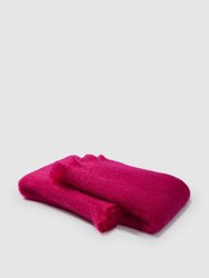 Jane Mohair Scarf - Pitaya Pink