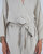 Leia Mid-Length French Linen Robe