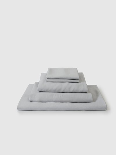 Sunday Morning Marcel Linen Collection Set - Glacier product