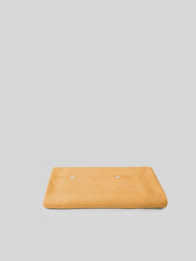 Sunday Morning Marcel Linen Duvet Cover - Mustard product