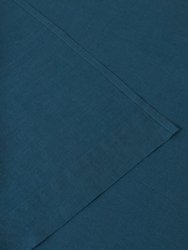 Marcel Linen Fitted Sheet - Adriatic
