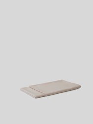 Marcel Linen Flat Sheet - Blush - Blush