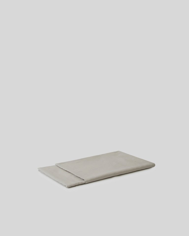 Marcel Linen Flat Sheet - Dove - Dove