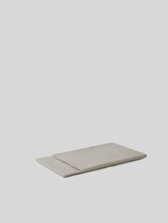 Marcel Linen Flat Sheet - Dove - Dove