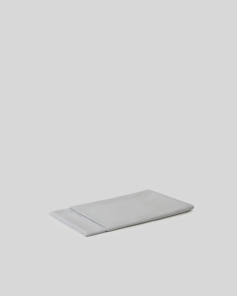 Marcel Linen Flat Sheet - Glacier - Glacier