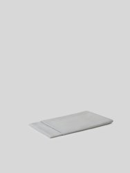 Marcel Linen Flat Sheet - Glacier - Glacier