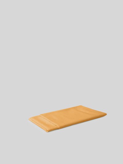 Sunday Morning Marcel Linen Flat Sheet - Mustard product