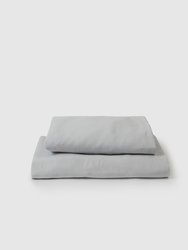 Marcel Linen Sheet Set - Glacier - Glacier