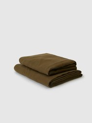 Marcel Linen Sheet Set - Moss