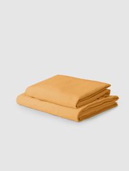 Marcel Linen Sheet Set - Mustard