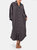 Mei Linen House Dress - Charcoal