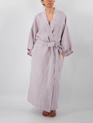 Sai Full-Length Linen Robe