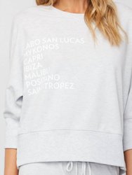 Cabo Sweatshirt - Powder Heather