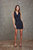 Maddox Dress In Navy - Navy