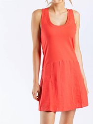 Marley Dress - Coral Crush