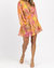 Ava Mini Dress In Paisley Multi-Pink