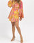 Ava Mini Dress In Paisley Multi-Pink