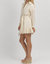 Eyelet Belted Dress In Georgian Ivory