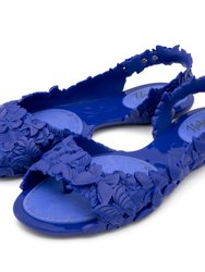 Eco Friendly Flexi Butterfly Sandal - Blue - Blue