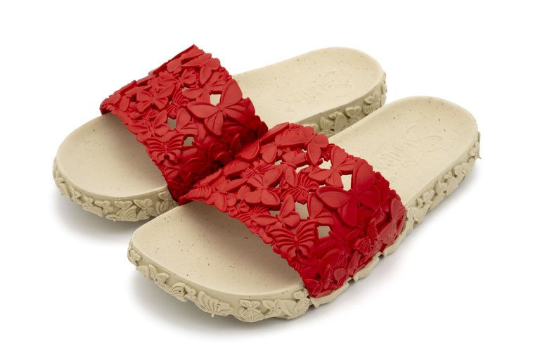 Slide Butterfly - Red