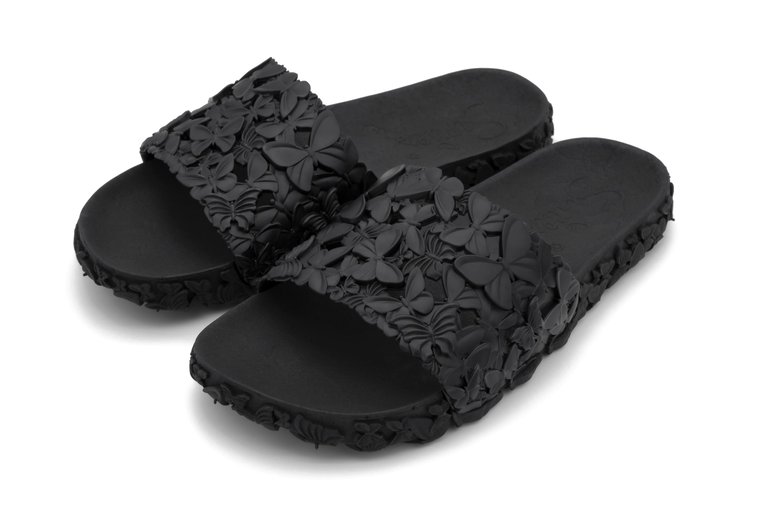 Slides Butterfly - Black