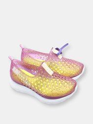 Sunies Kids Sneakers Pink Fibers - Pink Fibers