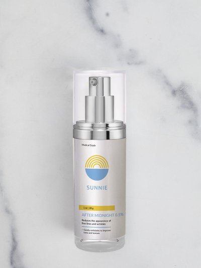 Sunnie Skin After Midnight: .5% Restorative Night Cream with Retinol product
