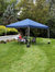 10'x10' Pop Up Canopy Tent Outdoor Wedding Party Shelter with Bag/Sandbags Blue