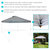 12'x12' Pop Up Canopy Tent Outdoor Wedding Party Shelter with Rolling Bag
