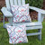 2 Outdoor Decorative Throw Pillows