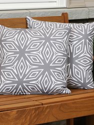 2 Outdoor Decorative Throw Pillows
