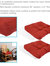 2 Pack Indoor Outdoor Tufted Seat Cushions Patio Backyard