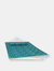 2-Person Fabric Spreader Bar Hammock and Pillow - Cool Blue Tropics
