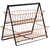 2-Tier Wire Storage Basket With Handle For Countertop - Copper