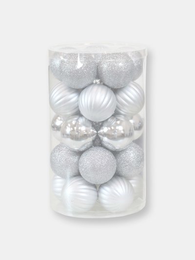 Sunnydaze Decor 25-Piece Shatterproof Christmas Ornaments product