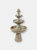 3-Tier Traditional Style Outdoor Water Fountain Garden Feature - Light Brown
