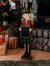 36" Polyresin Nutcracker Soldier Indoor Christmas Decoration and Chalkboard Sign
