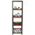 4-Shelf Acacia Wood Ladder Bookshelf - 59.75" H