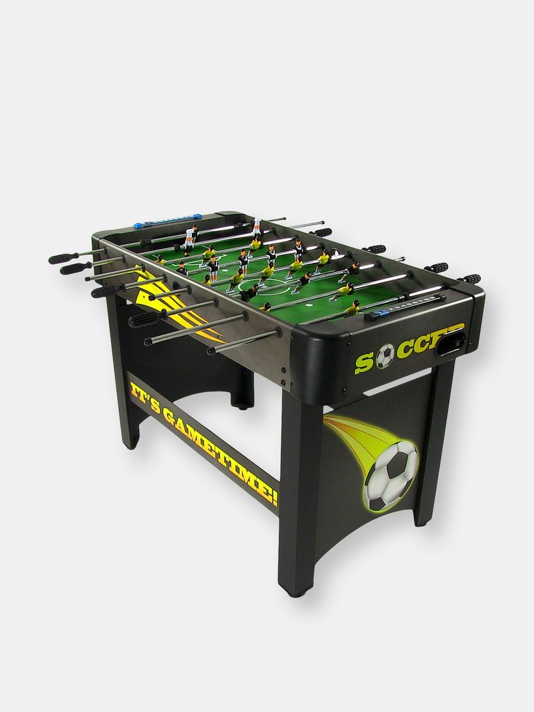 48" Foosball Table Soccer Tabletop Arcade Game Room Indoor Recreation Furniture - Black