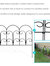 5-Piece Victorian Border Landscape Fence Set 16" - 7.5 Overall Feet