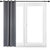 52" x 107.5" Blackout Curtain Panel With Grommet Top