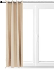 52" x 107.5" Blackout Curtain Panel With Grommet Top