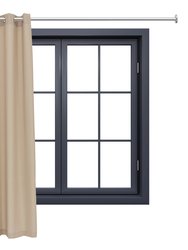 52" x 84" Indoor/Outdoor Curtains Weatherproof Patio Grommet Top Panel