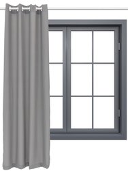 52" x 84" Indoor/Outdoor Curtains Weatherproof Patio Grommet Top Panel