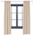 52" x 96" Indoor/Outdoor Curtains Weatherproof Patio Grommet Top Panel